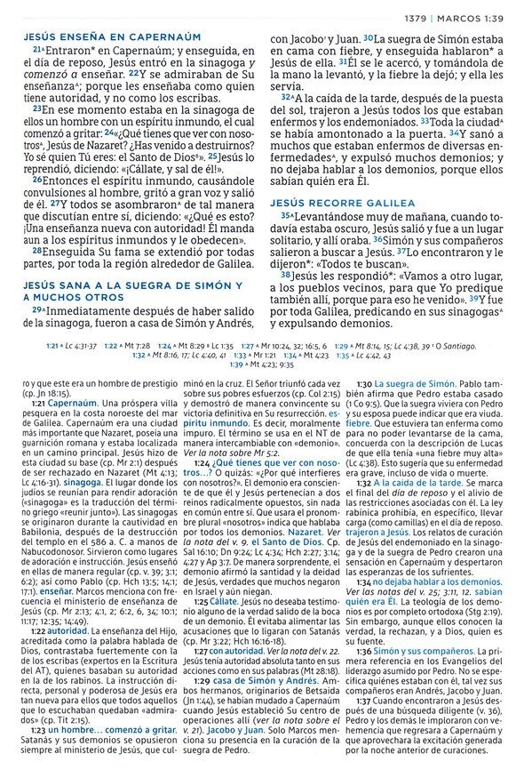 NBLA Biblia de Estudio MacArthur, Imitación Piel, Café - John MacArthur - Imagen 9