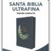 NBLA Santa Biblia, Letra Grande, Tamaño Compacto, Imitación Piel, Azul Marino con Cierre - Imagen 2