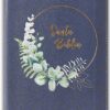 NBLA Santa Biblia, Letra Grande, Tamaño Compacto, Imitación Piel, Azul Marino con Cierre - Imagen 3