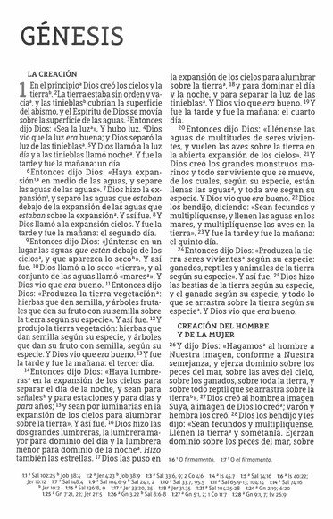 NBLA Santa Biblia, Letra Grande, Tamaño Compacto, Imitación Piel, Azul Marino con Cierre - Imagen 4