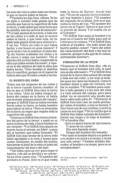 NBLA Santa Biblia, Letra Grande, Tamaño Compacto, Imitación Piel, Azul Marino con Cierre - Imagen 5