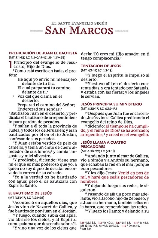 RVR60 Santa Biblia Ultrafina Letra Gigante, Imitación Piel Café - Imagen 7