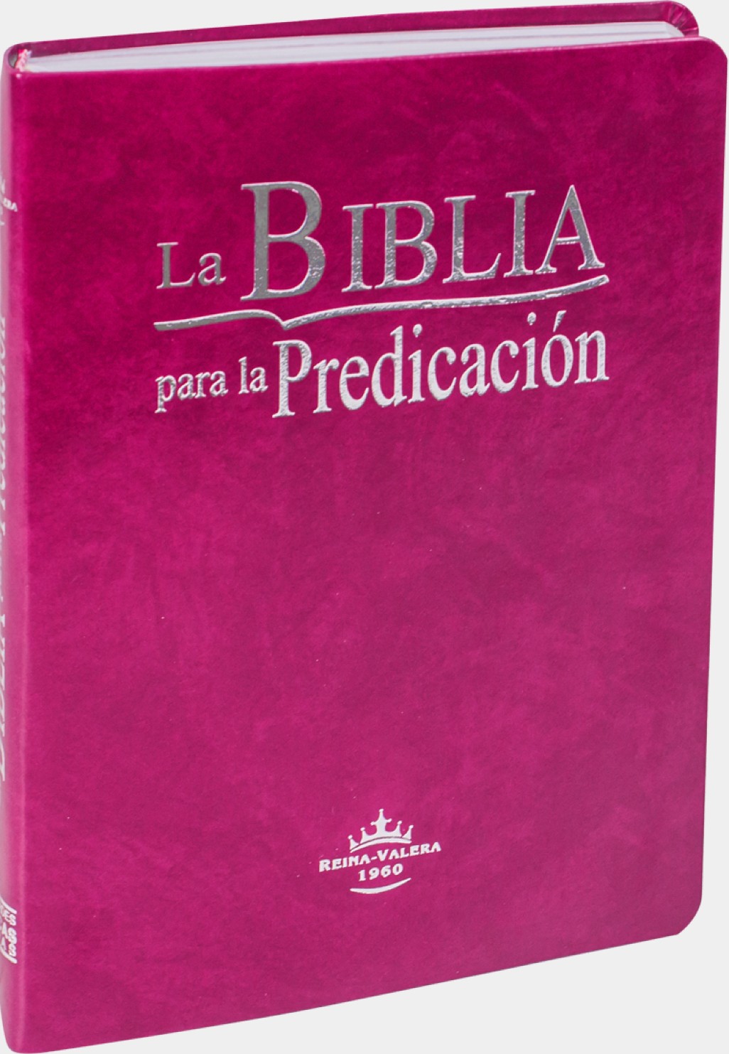 La Biblia para la Predicación RVR60 - Letra Grande, Imitación Piel Púrpura, Indice y Canto Plateado