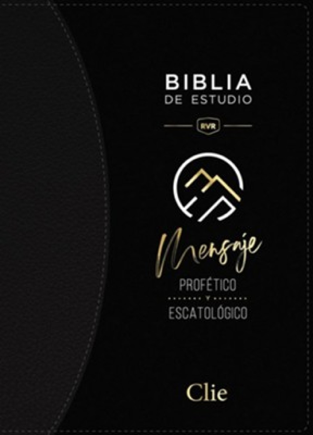 RVR Biblia de Estudio del Mensaje Profético, Imitación Piel, Negro