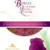 RVR60 Estudio para la Mujer - Imitación Piel - Rosa Floral - Imagen 2