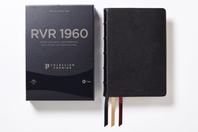 Reina Valera 1960 Biblia Letra Gigante, Colección Premier, Negro - Imagen 2