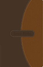 NVI Santa Biblia Ultrafina - Imitación Piel - Tamaño Manual -  Café