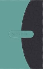 NVI Santa Biblia Ultrafina - Imitación Piel - Tamaño Manual -  Aqua - Gris