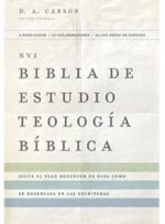 NVI Biblia de Estudio, Teología Bíblica, Tapa Dura