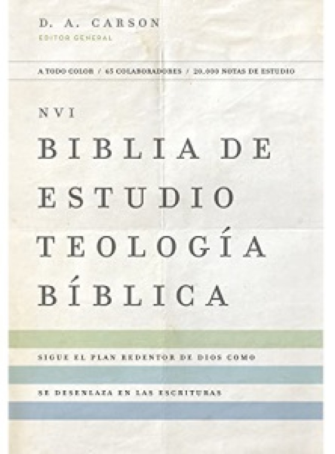 NVI Biblia de Estudio, Teología Bíblica, Tapa Dura