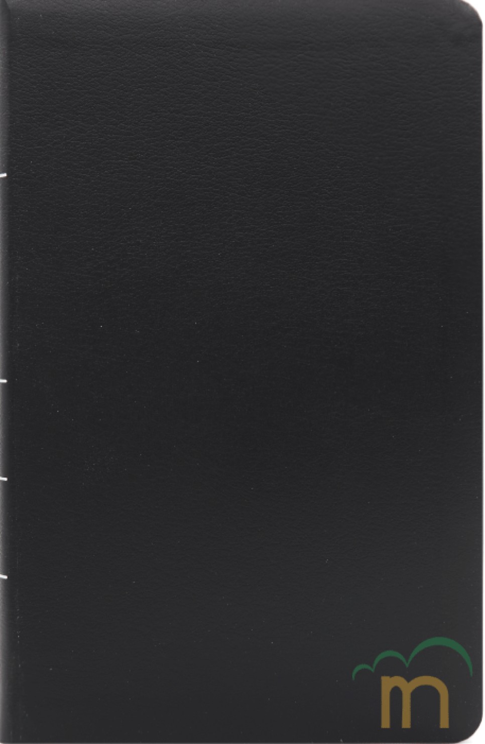 RVR60 Santa Biblia Ultrafina Letra Grande, Piel Fabricada Negro