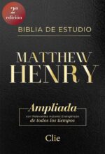 RVR Biblia de Estudio Matthew Henry -  Imitación Piel -  Negro