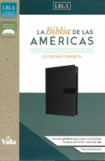 LBLA Santa Biblia Ultrafina Compacta Imitación Piel  Con Cierre