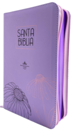 Biblia Lila Letra Grande Cierre  RVR 1960