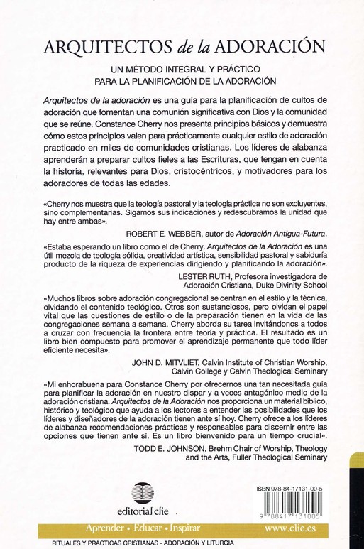 Arquitectos de la Adoración - Tapa Blanda - Constance M. Cherry - Imagen 11