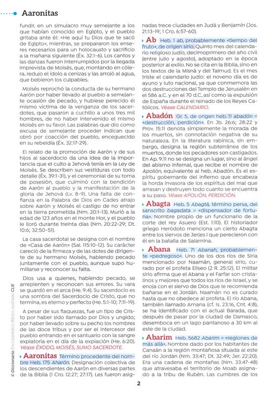 Diccionario Enciclopédico Bíblico Ilustrado Clie - Tapa Dura - Alfonso Ropero - Imagen 7