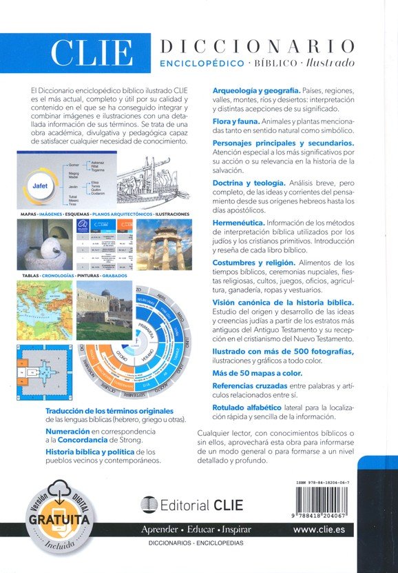 Diccionario Enciclopédico Bíblico Ilustrado Clie - Tapa Dura - Alfonso Ropero - Imagen 11