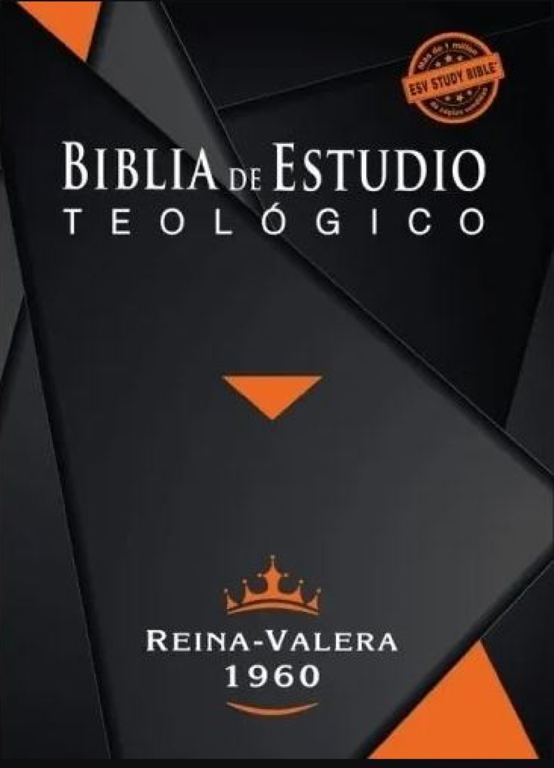 Biblia De Estudio Teológico Reina Valera 1960 Imitación Piel Negro, Canto Dorado, Indice, Caja de Regalo