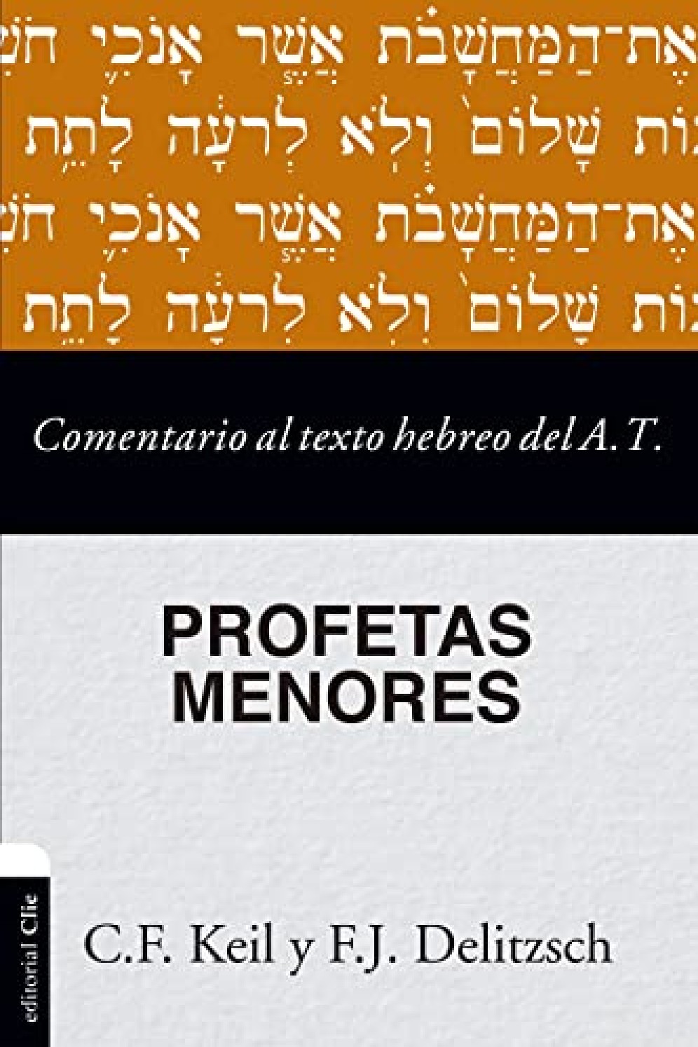 Comentario al Texto Hebreo del Antiguo Testamento: Profetas Menores - Tapa Blanda - C. F. Keil