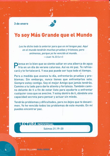 Jesús Te Llama: Devocionales Para Niños - Tapa dura Sarah Young - Imagen 5