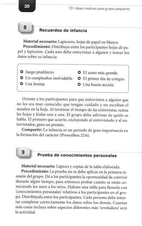 101 Ideas Creativas para Grupos Pequeños - Tapa Blanda - David Merkh - Imagen 11