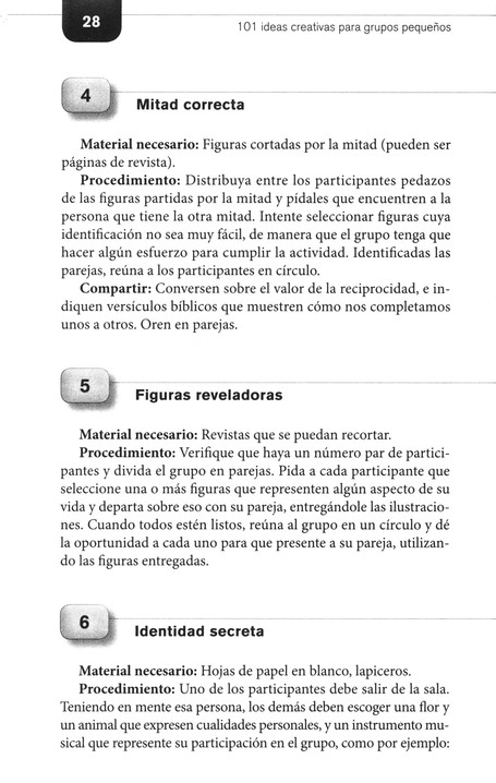 101 Ideas Creativas para Grupos Pequeños - Tapa Blanda - David Merkh - Imagen 9
