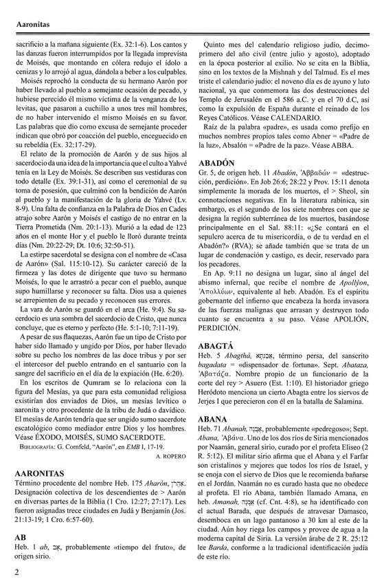 Gran Diccionario Enciclopédico de la Biblia - Tapa Dura - Alfonso Ropero - Imagen 4