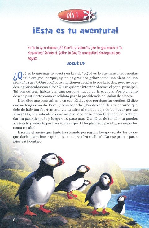 Devocionales de la Biblia Aventura NVI - Tapa Dura - Imagen 3