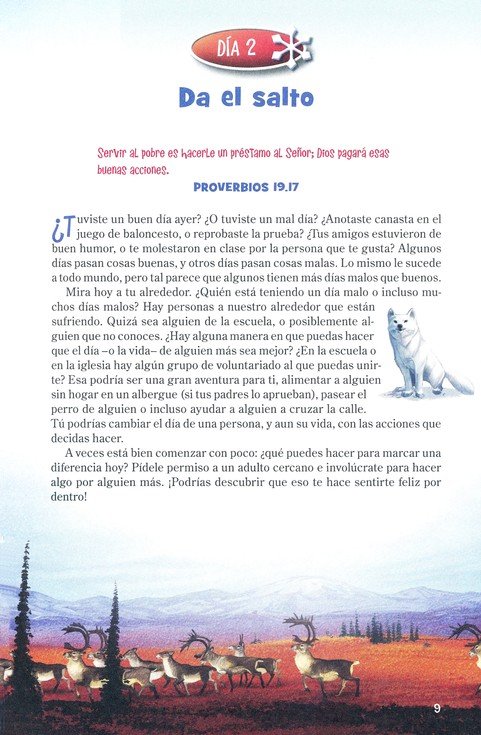 Devocionales de la Biblia Aventura NVI - Tapa Dura - Imagen 4