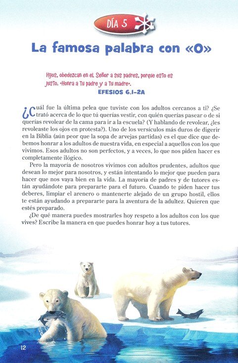 Devocionales de la Biblia Aventura NVI - Tapa Dura - Imagen 7
