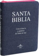 Santa Biblia Reina Valera 1960  Con Concordancia, Letra Grande y Palabras de Jesús en Rojo