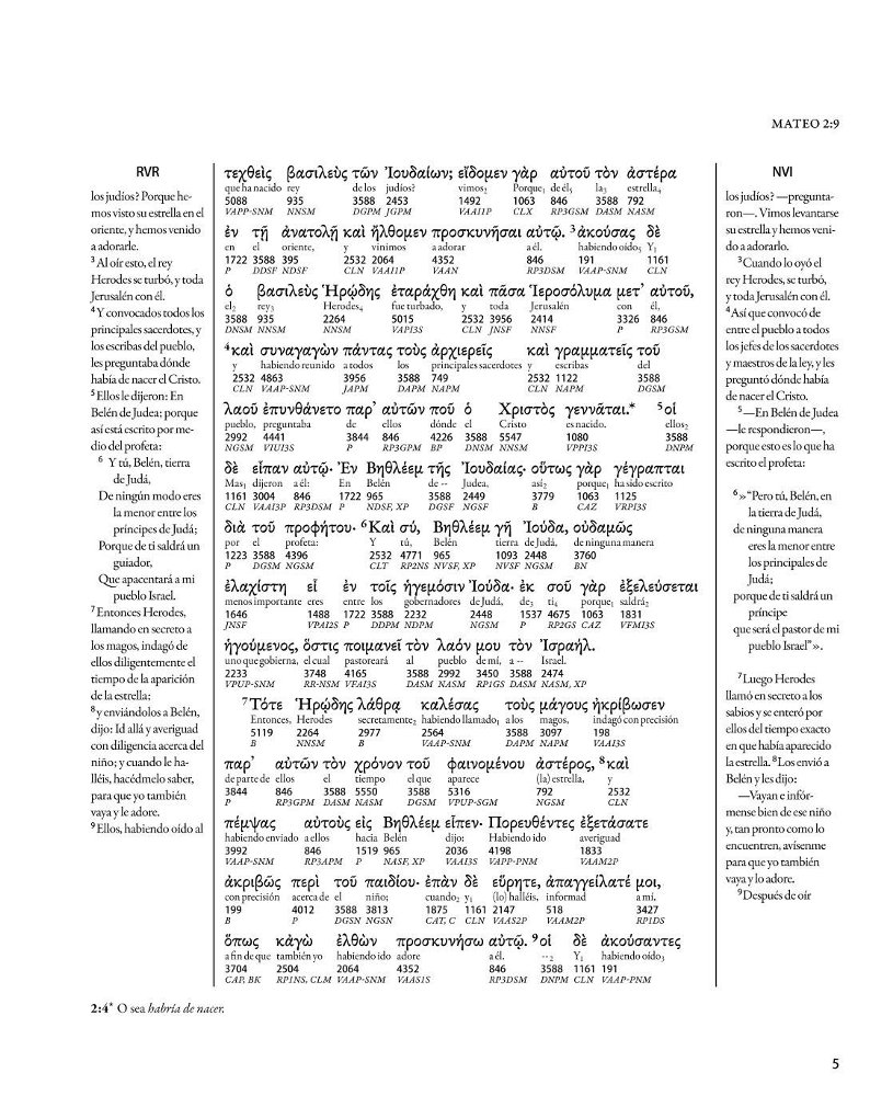 Interlineal Académico del Nuevo Testamento: Griego-Español - Tapa Dura – Francisco Lacueva - Imagen 8