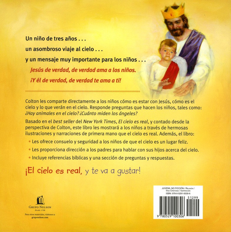El Cielo es Real - Edición Ilustrada para Niños - Tapa Dura - Todd Burpo - Imagen 9