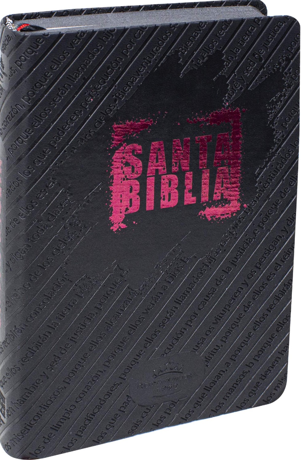 Biblia Fuente de Bendiciones Compacta RV1960, Imitación Piel, Negro con Indice