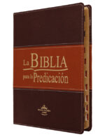 Alternative view of La Biblia para la Predicación RVR60 - Letra Grande, Imitación Piel Duo Tone, Indice, Canto Dorado