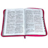 Biblia Letra Gigante Duo Tono Rosa Cierre Index RVR 1960 - Imagen 2