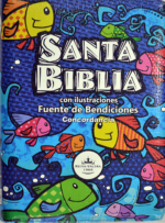 Biblia RVR60 Palabra de Vida, Ilustrada para Niños, Canto Azul, Cierre, Indice, Concordancia