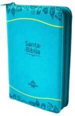 Biblia Compacta Turquesa Cierre Index RVR 1960