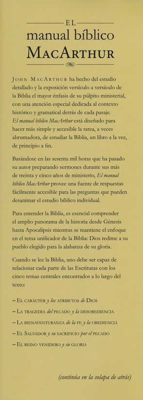 El Manual Bíblico MacArthur - Tapa Dura - John F. MacArthur - Imagen 3