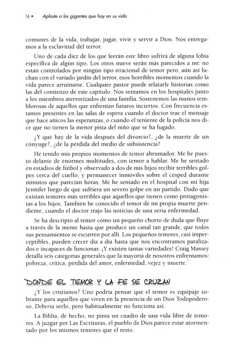 Aplaste A Los Gigantes Que Hay En Su Vida - Tapa Blanda - David Jeremiah - Imagen 7