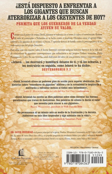 Aplaste A Los Gigantes Que Hay En Su Vida - Tapa Blanda - David Jeremiah - Imagen 10