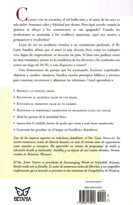 El Amor es una Decisión - Tapa Blanda - Gary Smalley - Imagen 9