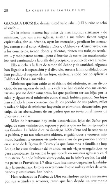 La Crisis en la Familia de Hoy - Tapa Blanda - Josué Yrion - Imagen 14