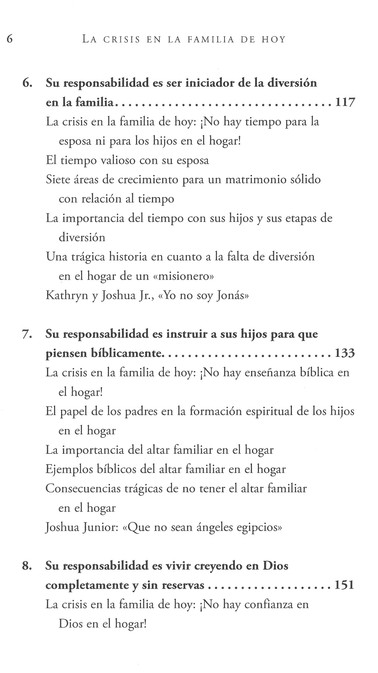 La Crisis en la Familia de Hoy - Tapa Blanda - Josué Yrion - Imagen 6