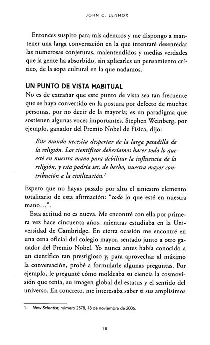 ¿Puede la Ciencia Explicarlo Todo? - Tapa Blanda - John C. Lennox - Imagen 5