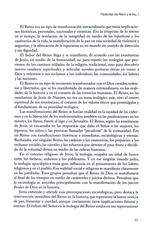Las Parábolas Del Reino De Jesús De Nazaret -Tapa Blanda - Samuel Pagan - Imagen 11