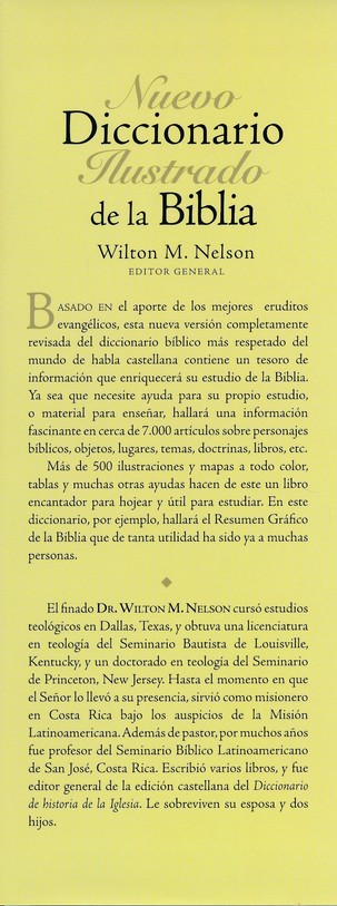 Nuevo Diccionario Ilustrado De La Biblia - Tapa Dura - Wilton Nelson - Imagen 3