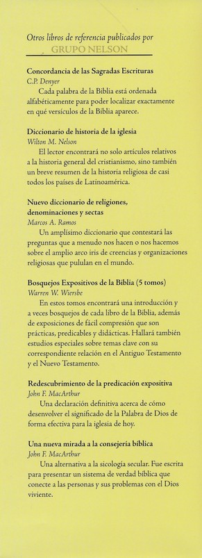 Nuevo Diccionario Ilustrado De La Biblia - Tapa Dura - Wilton Nelson - Imagen 8