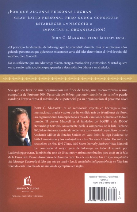 Desarrolle los Líderes que Están Alrededor de Usted - Tapa Blanda - John C. Maxwell - Imagen 9