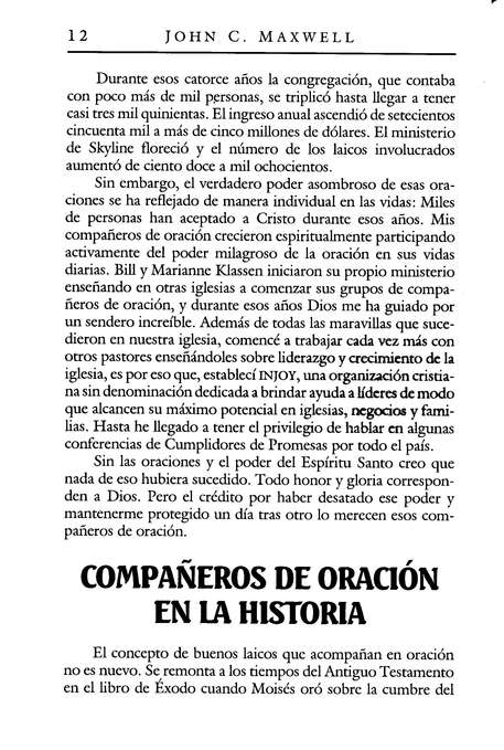 Compañeros De Oración - Tapa Blanda - John C. Maxwell - Imagen 7